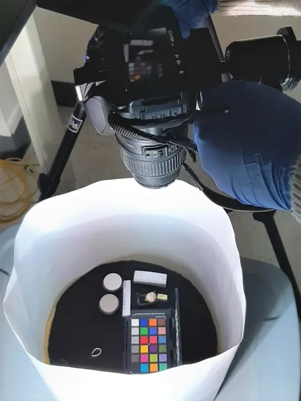 Decorative image of a Lab testing